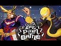 All might vs koro sensei  epic pixel battle epb saison 3