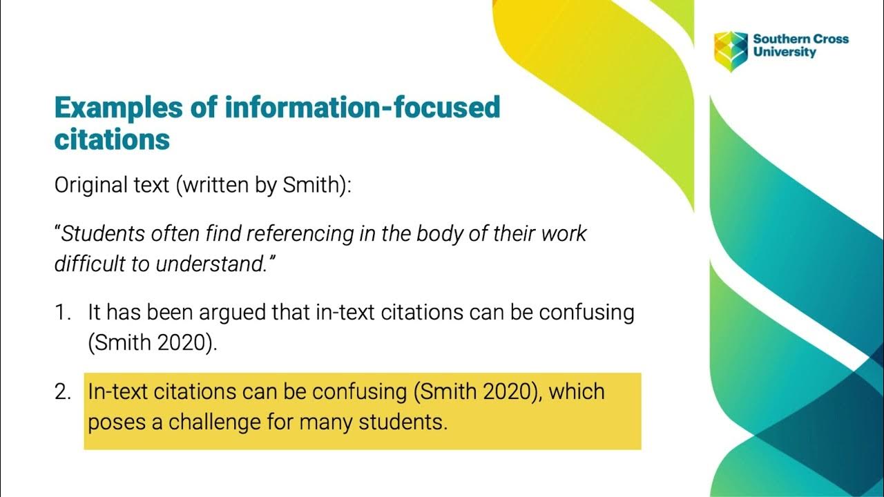 how to reference paraphrasing harvard