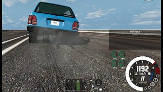 BeamNg Drive Gavril Roamer 1000 km/h   speed record