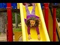 Learn English Words! Playground Opposites with 5 kids!
