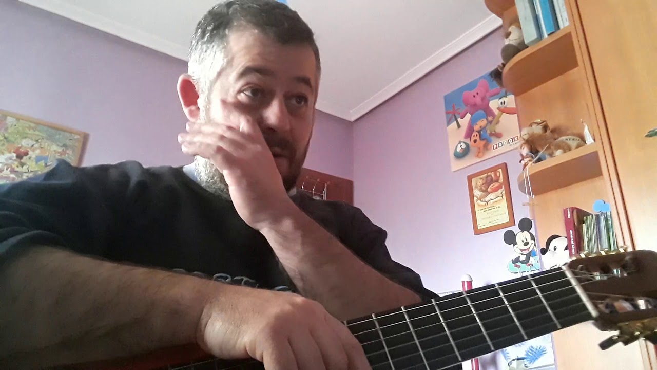 Tutorial rumbas 15 como el agua camarón.punteo acordes y ritmo