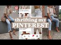 THRIFTING MY PINTEREST | summer try on haul 2020