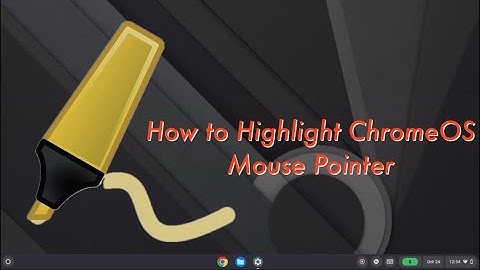 How to Highlight ChromeOS Mouse Pointer | The Tech Boy