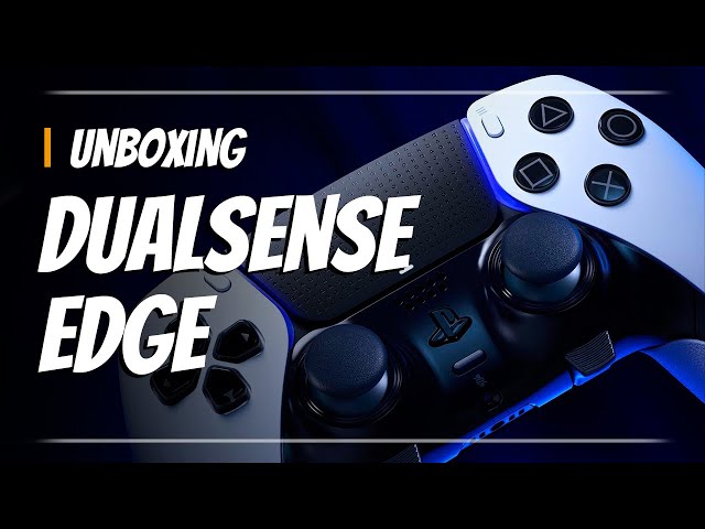 PS5 DualSense Edge Controller Unboxing 