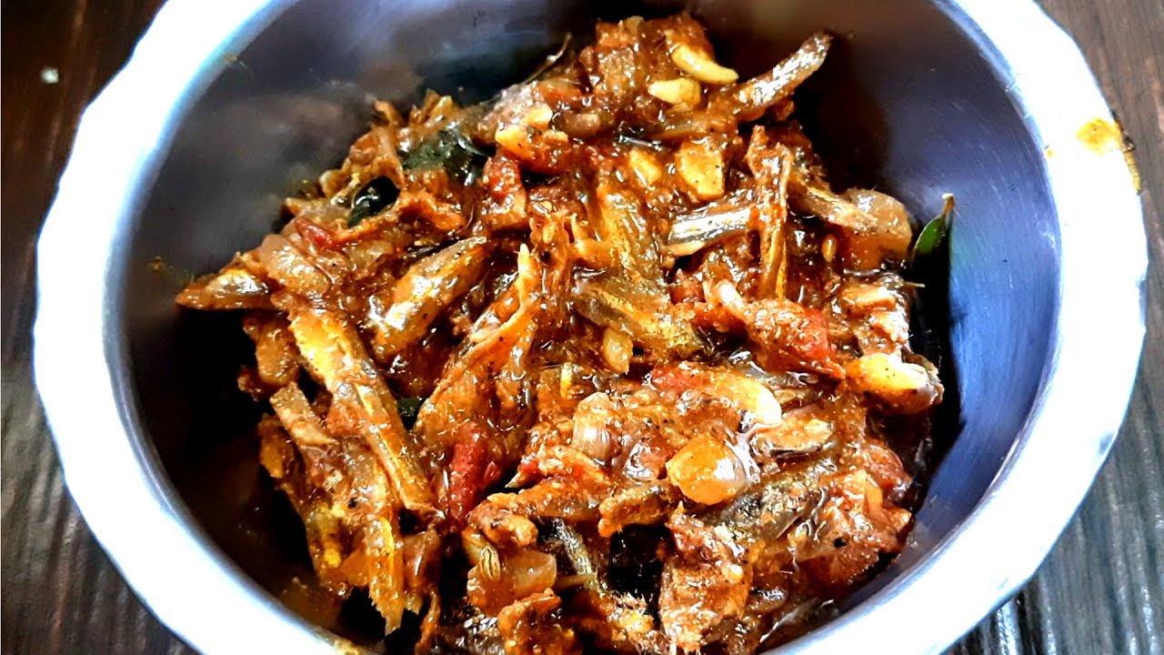 Karuvadu fry Dry fish fry Dried Anchovy fry Nethili fry