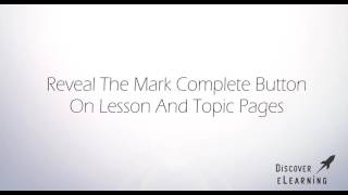 Lesson and Topic Progression Using Storyline or Captivate for LearnDash - Demonstration