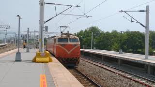 1次莒光號環島觀光列車E415電力換R130柴電車頭