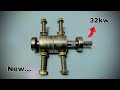 How to make free electricity, turn super magnet into 220v free energy generator