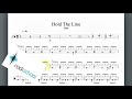 Hold The Line Rockschool Grade 5 Drums mp3