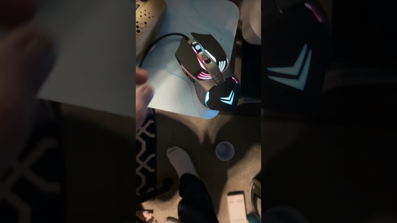 This is how you turn of the led lights in a standard Bugha mouse