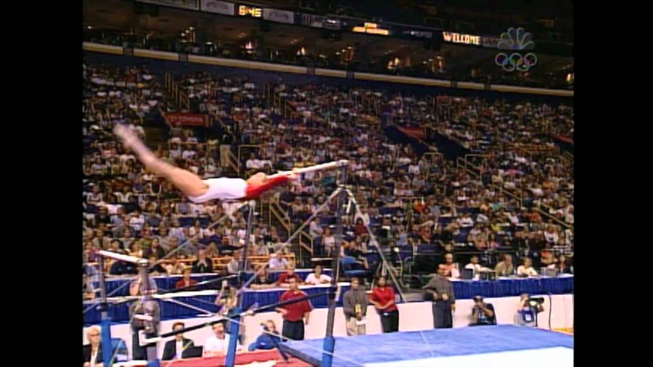 Alyssa Beckerman - Uneven Bars - 2000 US Championships - Day 2
