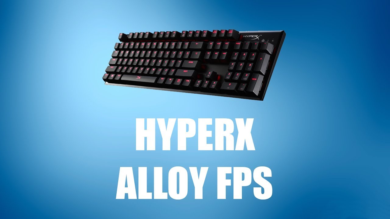 HyperX Alloy FPS Cherry MX Brown Mechanical Keyboard Unboxing & Review