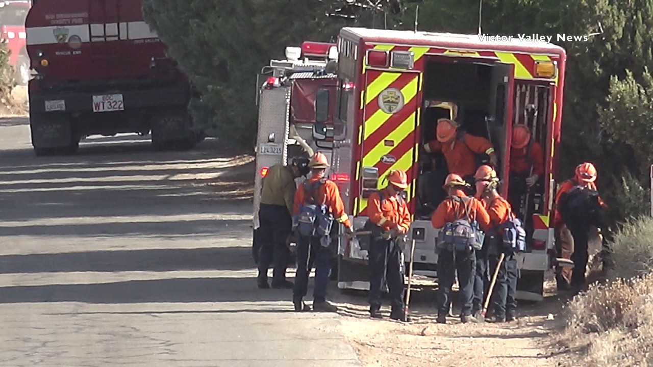 Evacuations Ordered As Crews Battle Fire in Lucerne Valley YouTube