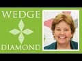 Make a Wedge Diamond Quilt with Jenny Doan of Missouri Star! (Video Tutorial)