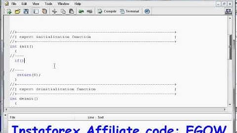 Mql4 Programming tutorial 11   If , else statement