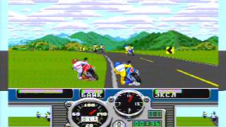 Road Rash 1 - Sega Mega Drive - Gameplay of first 5 levels Mega Drive Longplay Road Rash Level 1