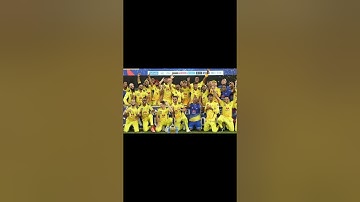 CSK Win Final Match 🤩💛 | CSK Status 💛 | CSK Win Status ✨ | CSK Win Trophy 🏆| #csk #shorts