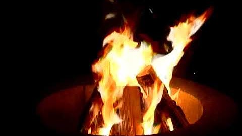 BACKYARD FIRE PIT (SD) - 10 HOURS IN REAL TIME (NO LOOPS)