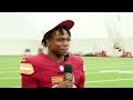 MEDIA DAY w/ Commanders Rookies Jacory Croskey-Merritt and Jaylin Lane | RHWTR | NFL