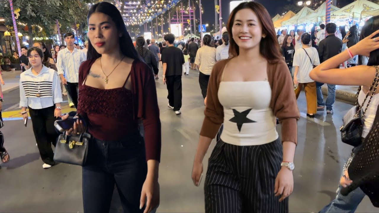 How is Cambodia now 2026? Phnom Penh nightlife Street Scenes 4K
