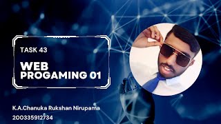 Web Programming 01 e Shop| Task 43 | 1st Year | Java Institute