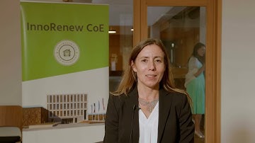 Dr. Klavdija Kutnar, University of Primorska’s rector, at the final InnoRenew project event