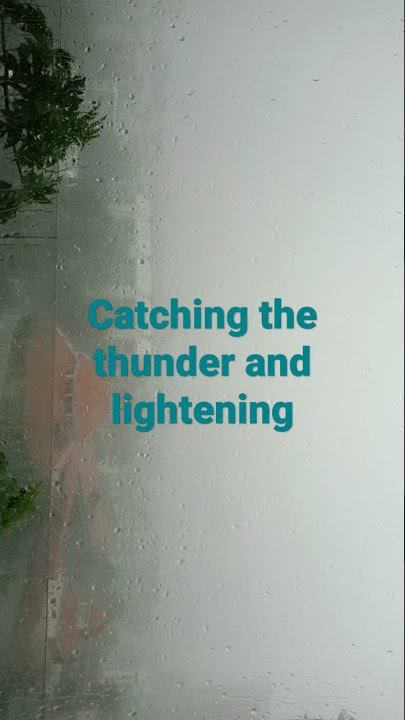 heavy Rain, catching the thunder and lightning#short