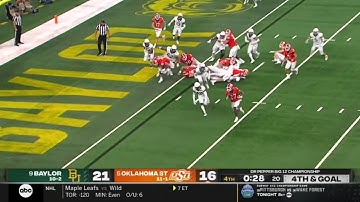 Baylor GAME WINNING Goal Line Stand vs Oklahoma State | 2021 College Football