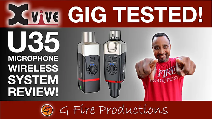 Xvive U35 Microphone Wireless System Review | 1st Gig Log Results!!!