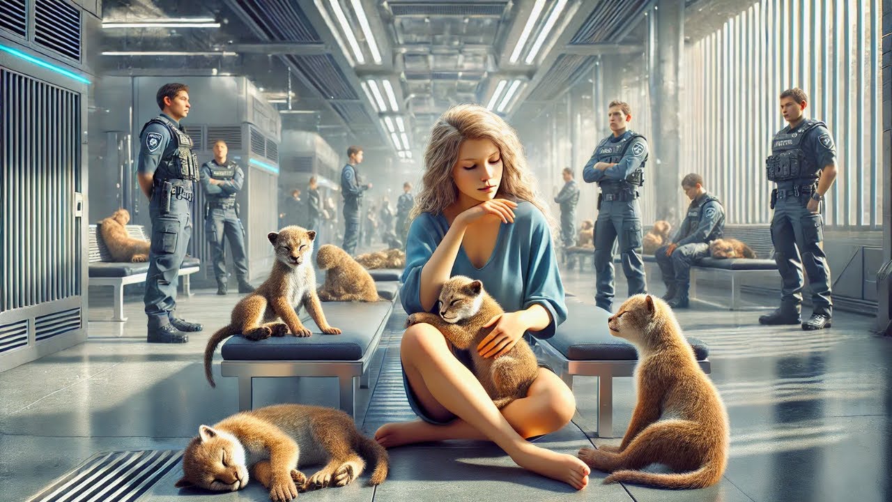 Security Searched the Academy for Predator Cubs — They Found Them Sleeping Across the Human’s Lap