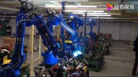 Automatic Welding Robot Arm 6 Axis Motoman AR1440 With Welder RD350S