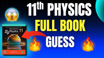 Physics Class 11 Guess Paper 2025 🔥 | FBISE Most Important Topics & Questions | Full Book Prep