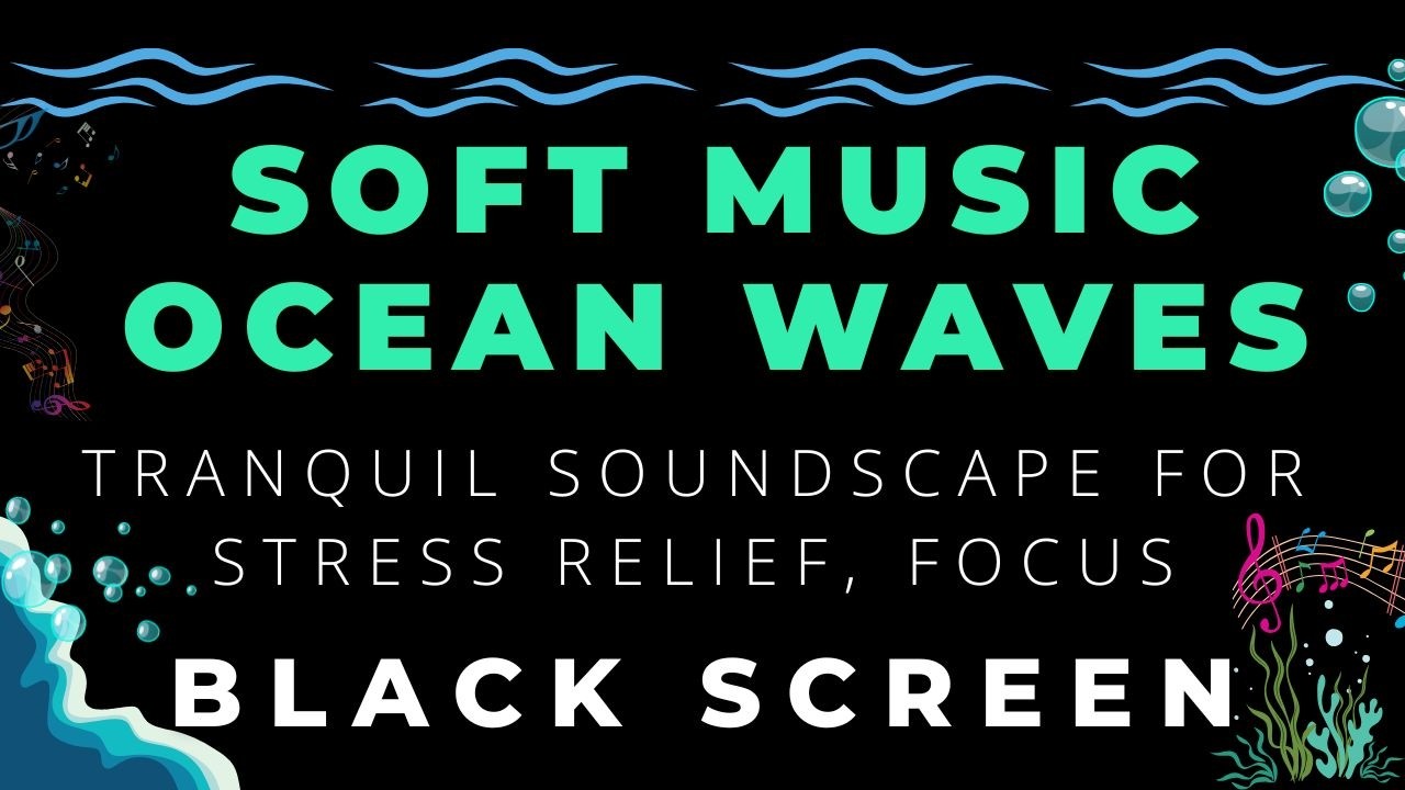 Peaceful Piano Melodies with Ocean Waves Sounds 🌊 Healing Music for Anxiety Relief & Inner Calm 🎶