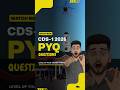 CDS-1 2026 PYQ QUESTIONS | OTA FULL SELECTION PROCESS NDA CDS CAPF AFCAT UPSC SSC EXAM PREPARATION