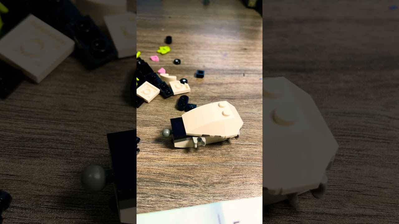 Opening the Lego creator panda bear