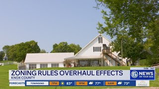 Knox County zoning rules overhaul effects