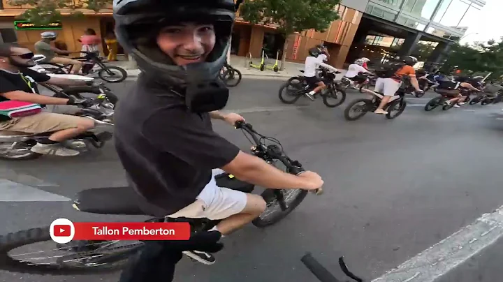 Sur Ronster! WORLD RECORD Surron Takeover (160 Riders ) Texas Megaride 2023