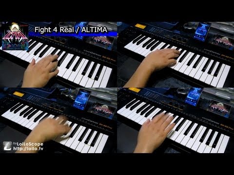Fight 4 Real / ALTIMA 主旋律&KEY 耳コピー（片手演奏） 「ストライク・ザ・ブラッド」OP2