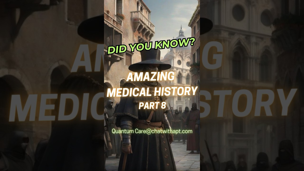 Welcome to Amazing Medical History, Part 8. 