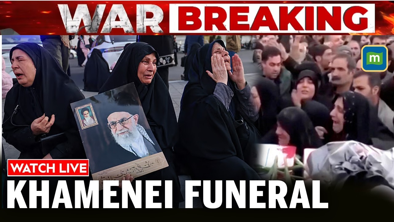 Khamenei Funeral LIVE:Mass Mourning After Iran Announces Supreme Leader Killed | Khamenei Death News
