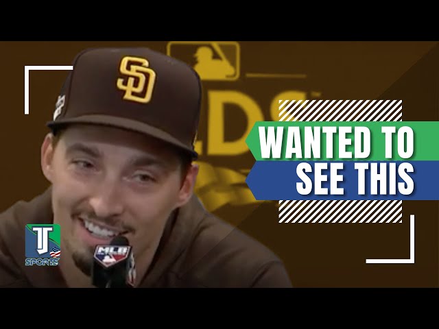 Blake Snell: I really wanted to see what postseason baseball would be here  in San Diego 