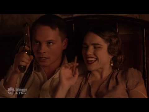 Lucy Wyatt And Bonnie And Clyde Timeless 1X09 Clip