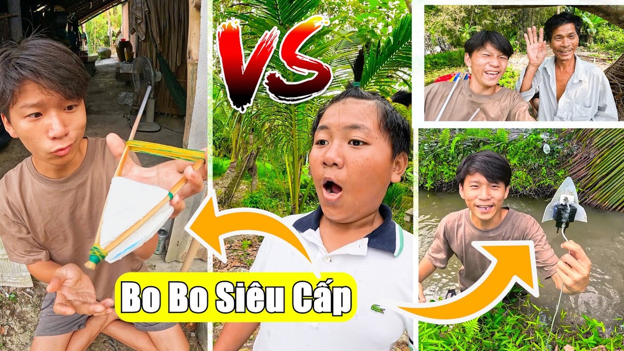 Full tập Bobo Siêu Cấp - Trận chiến Hùng Siêu Báo Trong Xóm Ông Sáu Lực?