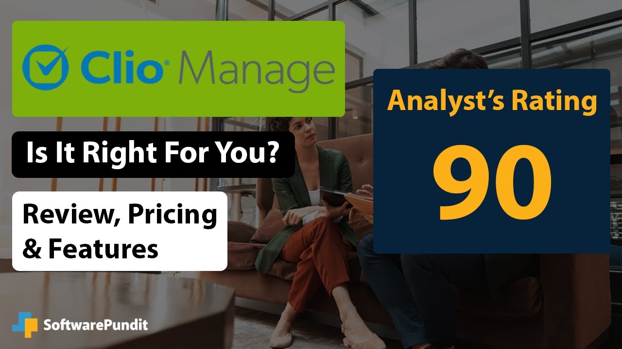Clio Manage Review, Pricing & Features YouTube