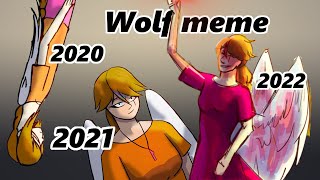 THE WOLF meme | animation (sample of the 21 year)