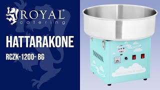 Hattarakone Royal Catering RCZK-1200- BG | Tuote-esittely 10011084