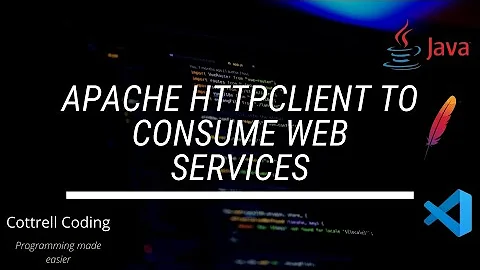 use Apache HttpClient to consume web services