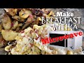 I MADE BREAKFAST FOR MY 9 KIDS WITH A MICROWAVE!! WATCH TIL THE END!