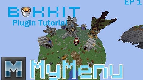MyMenu | Bukkit Plugin | Tutorial