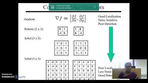 Edge detection and Segmentation in image processing